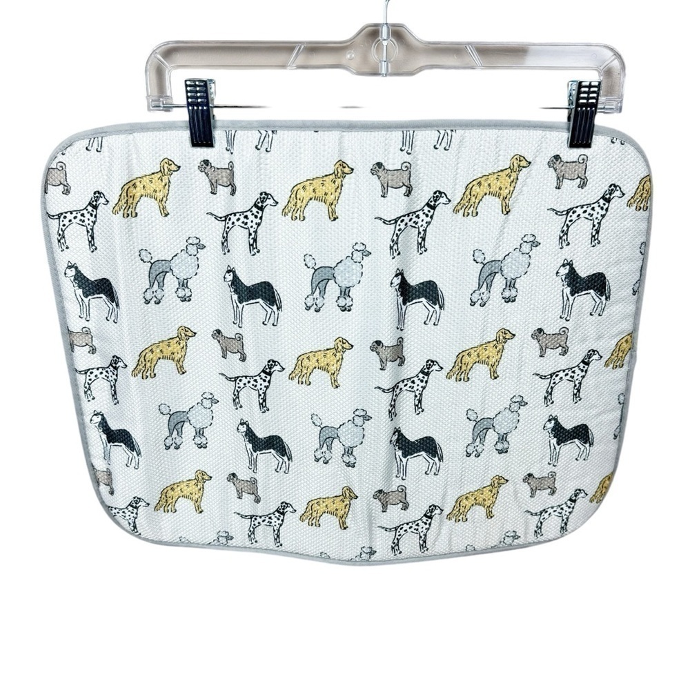 Envogue Set of 4 Dog Theme Cloth Fabric Dinner Placemats